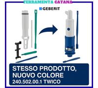 campana GEBERIT per cassetta wc esterna completa ricambi twico doppio scarico