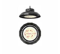 Campana Led Ufo Lens Switch 60W/80W/100W Nero Beneito Faure 5147
