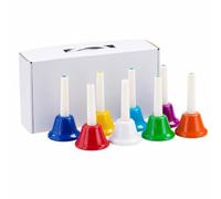 Campana musicale da scrivania per bambini, strumento a percussione con pennarelli colorati per il riconoscimento delle note, adatto per lezioni di musica all'asilo, L