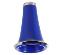 Campana per Clarinetto di Ricambio in Abs per Accessorio Strumento | Blu Royal, Bordo Argentato, per Attività All'aperto e Orchestre, Adatta ai Principianti