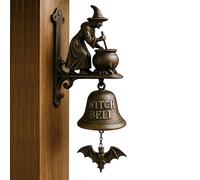 Campana per i negozi - Manuale Decorativo Bell, Cane di Salsiccia Bruja | Bells Pendente Esterno, Casa, Portico, Giardino, Negozio, Patio, Recezione, Casa