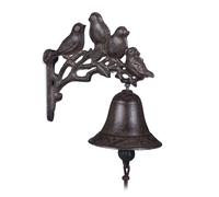Campana per porta in ghisa 950 g Campanella in ghisa Campana rustica decorativa