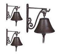 Campana per porta in ghisa Campanella rustica 1 kg 3 pz. Campanella in ghisa