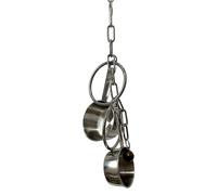 Campana per uccelli in acciaio inox, giocattolo da masticare per pappagalli e animali domestici, con suono dolce, accessorio per uccelli, pappagalli, conuri, cacatua, ara, grigio africano Holdes