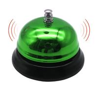 Campana per ufficio - Metal Table Bell | Tavolo da scrivania in metallo, porta di servizio per ufficio in metallo anti - mattinierino per banconi, hotel, cucine, uffici, restau