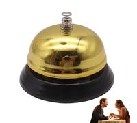 Campana per ufficio - Metal Table Bell | Tavolo da scrivania in metallo, porta di servizio per ufficio in metallo anti - mattinierino per banconi, hotel, cucine, uffici, restau