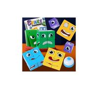 (campana piccola) Gioco del cubo che cambia il volto dei bambini, espressione, puzzle piccola campana