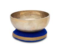 Campana Tibetana 7 Metalli Meditazione Yoga Diametro 25 cm 1900g Set con Cuscino