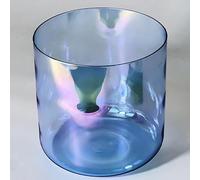Campana Tibetana Alchemy Crystal Clear Blue, Adatta A Principianti E Professionisti, For Meditazione Yoga E Guarigione Del Suono, Preghiera, Riduzione Dello Stress (Color : 7 Inch F Note, Size : 440
