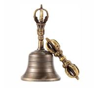 Campana tibetana buddista e set Dorje For la decorazione della casa for la meditazione, la preghiera, il Reiki, la chiarezza