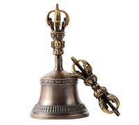 Campana Tibetana Buddista E Set Dorje, Può essere una campana for lo yoga e la meditazione, una campana for hotel, una campana for ufficio for la casa o l'ufficio, uno strumento di guarigione del suon