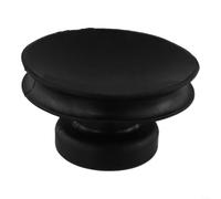 Campana tibetana con ventosa per manico, 8 cm, antiscivolo, con ventosa | Robusta impugnatura in gomma, design antiscivolo, presa sicura durante il gioco, evita il ribaltamento, ideale per la terapia