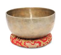 Campana tibetana curativa fatta a mano, per meditazione, yoga, terapia del suono, guarigione spirituale, preghiera, rilassamento della mente e del corpo, buon benessere (20,6 cm)