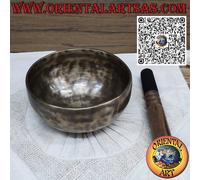 Campana tibetana da 15 cm Ø hz 329 peso 675 gr. completa di batacchio