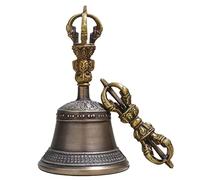 Campana Tibetana Dorje Vajra, Puoi scuotere il campanello a mano for emettere suoni rilassanti o usare il Dorje for suonare il campanello nel modo tradizionale tibetano