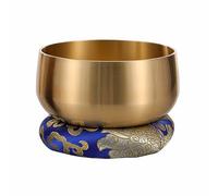 Campana Tibetana Fatte a Mano, Meditazione Ciotola Sonora per Guarigione dei Chakra, con Bastoncino per Tapping Mindfulness, per Meditazione e Yoga(5.7in/14.5cm)