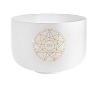 Campana tibetana in cristallo Solfeggio, quarzo ad alta purezza, per meditazione, ASMR, guarigione dei chakra, terapia del suono o yoga, 2 anni di garanzia