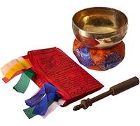Campana tibetana martellata a mano per meditazione, 20,3 cm