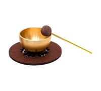 Campana Tibetana - Mini Campana Sonora Da Meditazione Fatta A Mano, Diffusore Per Aromaterapia | Strumento Di Rilassamento Riutilizzabile Per Yoga, Bilanciamento Dei Chakra, Consapevolezza, D