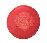 Campana tibetana, set di campane tibetane By, cuscino puro fatto a mano per campana tibetana di cristallo, tappetino per campana tibetana di Buddha in tessuto, per yoga editing e guarigione del suono
