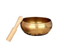 Campana tibetana vibrante in ottone con struttura in ottone, perfetta per bagni sonori, Reiki e pratiche di benessere olistico