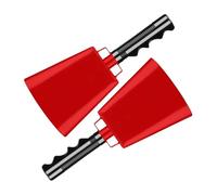 Campanacci 2 campanelli in acciaio da 9 pollici, rumorosissimi for eventi sportivi, feste e iniziative scolastiche Per Eventi