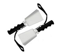 Campanacci 2 pezzi di campanacci da mucca con cinturino polso for eventi sportivi, partite calcio, feste, fattoria Per Eventi