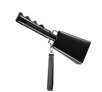 Campanacci per Eventi Sportivi,23 cm in Metallo con Manico e Batacchio Integrato,Campanacci Strumenti per Rumore - per Stadio Football Calcio Hockey Baseball Basket Gare Competizione Feste Concerti La