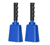 Campanaccio 2 pezzi for feste, concerti, di laurea, campanacci fragorosi con suono eco lungo e impugnatura comoda