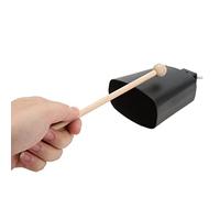 Campanaccio a percussione a mano, generatore di rumore multiuso per campana di mucca per batteria(4 pollici)