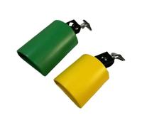 Campanaccio Mucca 2x Campanaccio a percussione a mano in metallo for batteria