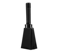 Campanaccio Mucca Campanaccio portatile con impugnatura ergonomica, suono forte e chiaro for esibizioni musicali, feste, tifo for il calcio, rumoroso in metallo