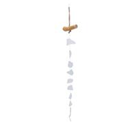 Campanas de viento de concha de cristal de mar, 2 uds (B)