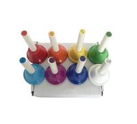 Campane A 8 Note Campane Colorate Per Percussioni A Mano Strumento Musicale Orff Giocattolo Musicale Bambini Forniture Feste Percussioni A Mano Impara La Musica