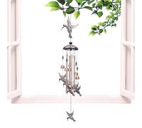 Campane a | Campanelli Eolici Artigianali Antiruggine - Arredo Giardino dal Profondo - per Cortile Balcone Giardino Casa Esterno Commemorativo
