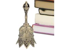 Campane A Mano | Campana Insegnante | Carillon Metallico Vintage Strumento Sonoro Rumoroso per Chiesa Matrimonio Eventi Ristorante Sport Meditazione