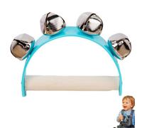 Campane a mano per bambini, campane a mano per bambini, strumenti | Campana a mano con manico in legno, bomboniere natalizie per bambini