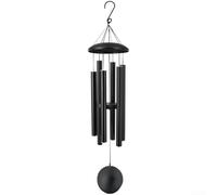 Campane a per vento in Alluminio 53 Pollici Suono Profondo Campane(53-inch Black)