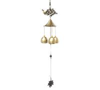 Campane a Vento, Campane a Vento in Metallo Vintage, Feng Shui Cinese Fortunato Campana Appeso Ornamento per La Casa Giardino Patio Yard Appendere(Pavone di Buon auspicio)