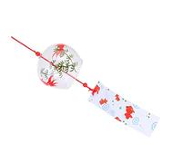 Campane a vento, Campane a vento per esterni， 1pc Japanese-style Wind Chime Glass Beautiful Wind Chime Bell Handmade Wind Chimes