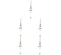 Campane a vento, Campane a vento per esterni， 3pcs Feng Shui Wind Chime Decorative Wind Chime Wind Chime for Garden Outdoor Hanging Wind Chime Windchime Wind Bell Vintage Wind Chime(46x4x3cmx5pcs)