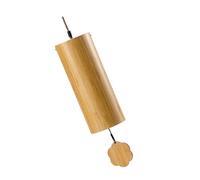 Campane a vento con 8 canne da ufficio, musicali, campanelle da giardino, patio, struttura in legno, per giardino e patio