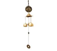 Campane a Vento in Metallo Vintage, Feng Shui Cinese Fortunato Campana Appeso Ornamento,Campane a Vento Sospese Fatte a Mano Campane a Vento Vintage per Casa Giardino Patio Yard Appendere