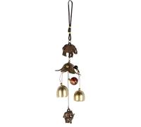 Campane a Vento in Metallo Vintage,Metallo Cinese Tradizionale Vento Carillon,Campana della Benedizione,Feng Shui Cinese Fortunato Campana Appeso Ornamento per La Casa Giardino Patio Yard Appendere