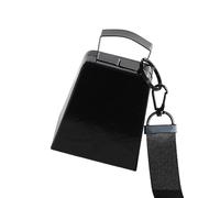 Campane anti-corrosive Cheer Bells Big Load Iron Design Forte Noise Maker per giochi sportivi concerti impugnatura sicura maniglia inclusa cinturino da polso Cowbell