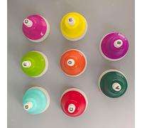 Campane da gioco per bambini Campane musicali arcobaleno colorato Campane a