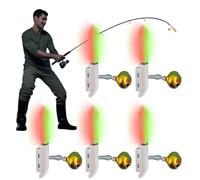 Campane da pesca per canna da pesca, LED elettronico anti-smarrimento