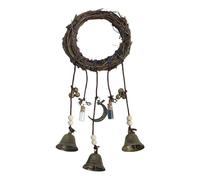 Campane da strega, campane di protezione, campanello vintage, ghirlanda di Halloween, campanelli a decorativi per decorazioni all'aperto per vacanze, cortile, finestra, cortile, camera da letto