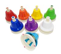 Campane da tavolo Rainbow - Chimes Musicali per bambini, di colore Bell Set | Strumento musicale luminoso, Giocattolo Ritmo Educativo Maestri di Musica e Uso in Aula
