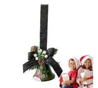 Campane Decorative | Decorazione Natalizia In Metallo | Campane Da Appendere Per Porta D'Ingresso,per la Parete il Portale le Ghirlande la Finestra la l'Albero il Portico Soggiorno